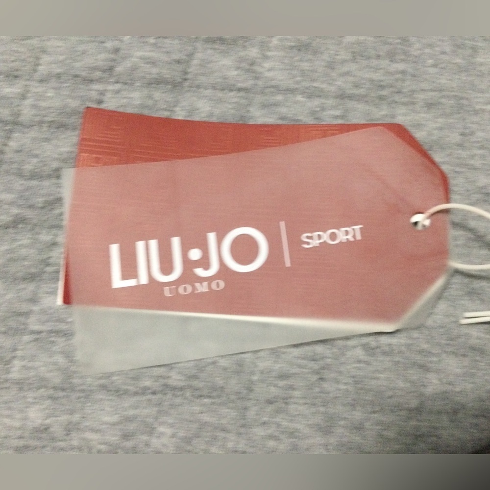 Liu Jo Uomo Sport Women’s Loose Fit Chino Medium Gray with Belt Size M (32) - Picture 6 of 12